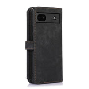 For Google Pixel 6a Dream 9-Card Wallet Zipper Bag Leather Phone Case(Black)