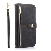 For Google Pixel 6 Dream 9-Card Wallet Zipper Bag Leather Phone Case(Black)