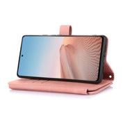 For Google Pixel 6 Dream 9-Card Wallet Zipper Bag Leather Phone Case(Pink)