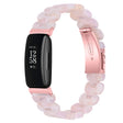 For Fitbit Inspire 3 Oval Resin Replacement Watch Band(Pink Flower) - free shipping - PMc TechLife - Order now!