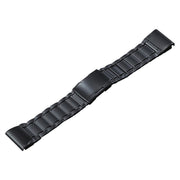 For Garmin Tactix 7 Pro/Fenix 7X/6X Pro 26mm Quick Release Five Bead Titanium Steel Watch Band(Black)