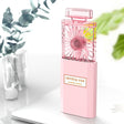 Perfume Shape Portable Fan Hidden Blade Fan(Pink) - Electric Fans by PMC TechLife | Online Shopping South Africa | PMC TechLife | Buy Now Pay Later Mobicred