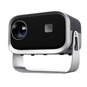 AUN A003 1280x720P 150 Lumens Same Screen Version Portable Home Theater LED HD Digital Projector, AU Plug(Grey)