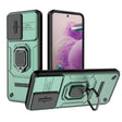 For Xiaomi Redmi Note 12S 4G Global Sliding Camshield TPU + PC Shockproof Phone Case with Holder(Green) - free shipping - PMC TechLife - Order now!