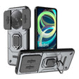 For Xiaomi Redmi A3 4G Global Sliding Camshield TPU + PC Shockproof Phone Case with Holder(Grey) - free shipping - PMC TechLife - Order now!