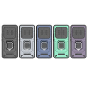 For Xiaomi 14 Ultra Sliding Camshield TPU + PC Shockproof Phone Case with Holder(Green)