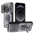 For Xiaomi 14 Ultra Sliding Camshield TPU + PC Shockproof Phone Case with Holder(Purple) - free shipping - PMC TechLife - Order now!