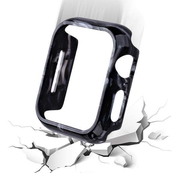 For Apple Watch Ultra 2 / Ultra 49mm Printed Resin PC Watch Case(Pearl White)