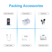 4GB M15 Multi-function Smart Voice Recorder MP3 Hifi Sound Music Player Walkman, Bluetooth Version