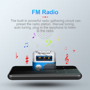4GB M15 Multi-function Smart Voice Recorder MP3 Hifi Sound Music Player Walkman, Bluetooth Version