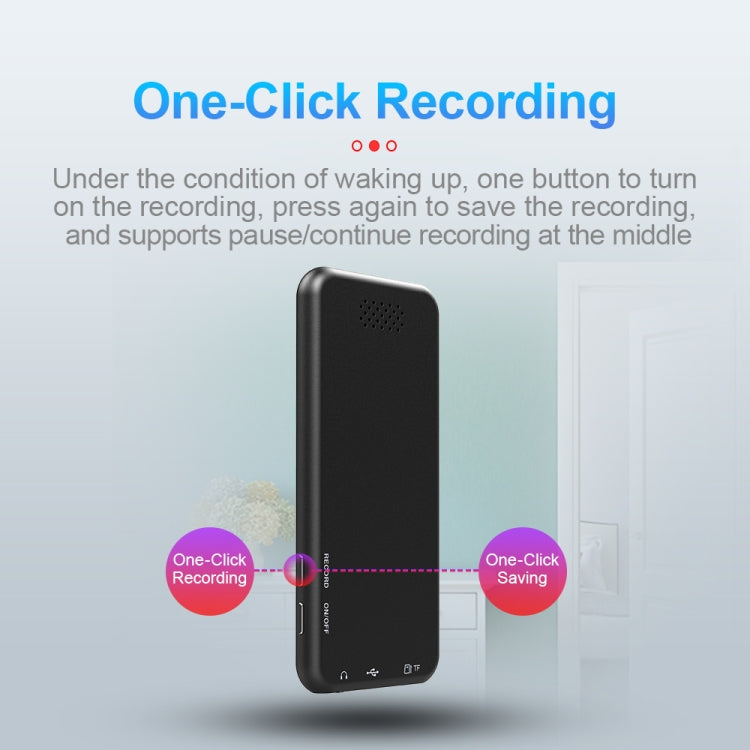 16GB M15 Multi-function Smart Voice Recorder MP3 Hifi Sound Music Player Walkman, Bluetooth Version