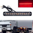 DC12V-24V / 36W Car Truck Emergency Strobe Flash Warning Light 12LEDs Long Ultra-thin Side Lights(Red) - free shipping - PMC TechLife - Order now!