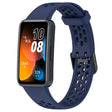 For Huawei Band 10 / 9 / 8 Solid Color Breathable Silicone Watch Band(Midnight Blue) - Watch Bands by PMC TechLife | Online Shopping South Africa | PMC TechLife | Buy Now Pay Later Mobicred