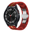 For Samsung Galaxy Watch 6 / 6 Classic Stainless Steel Metal Watch Band(Red Gold) - Watch Bands by PMC TechLife | Online Shopping South Africa | PMC TechLife