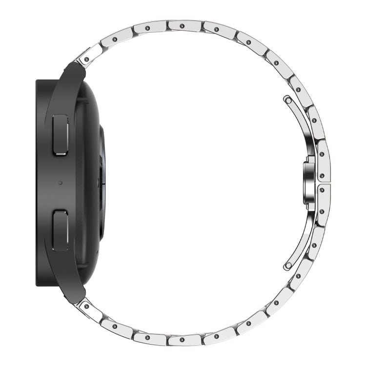 For Samsung Galaxy Watch 6 / 6 Classic Stainless Steel Metal Watch Band(Silver)