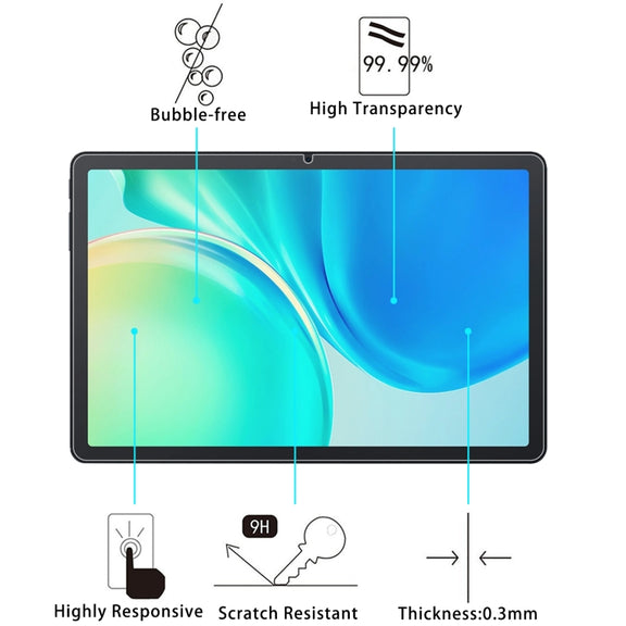 For Blackview Tab 90 WiFi 11 9H 0.3mm Explosion-proof Tempered Glass Film