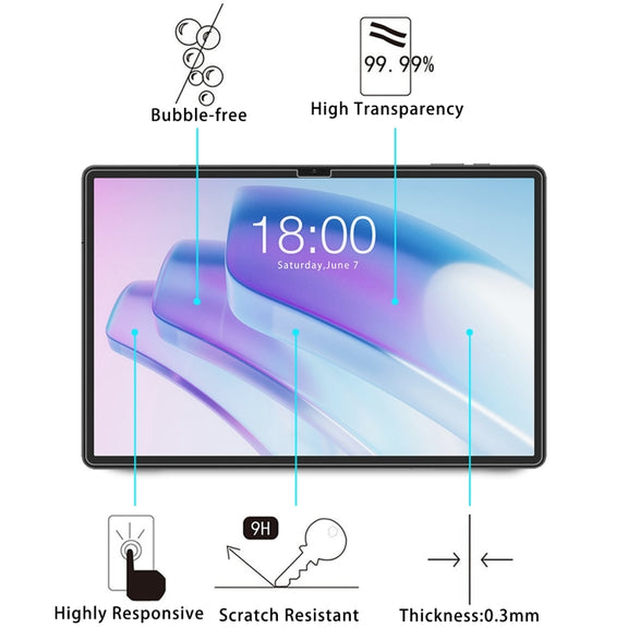 For Blackview Tab 7 Pro 9H 0.3mm Explosion-proof Tempered Glass Film