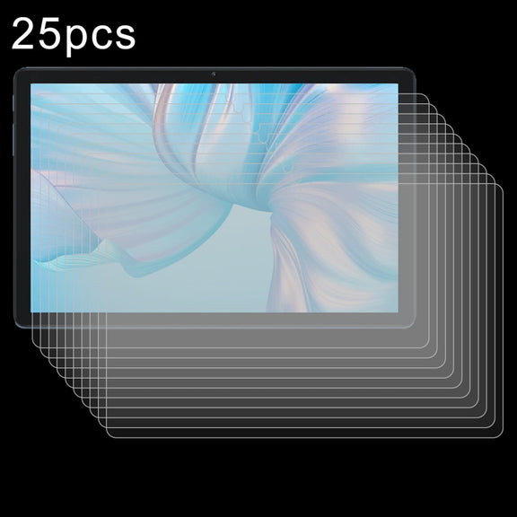 For Blackview Tab 80 25pcs 9H 0.3mm Explosion-proof Tempered Glass Film