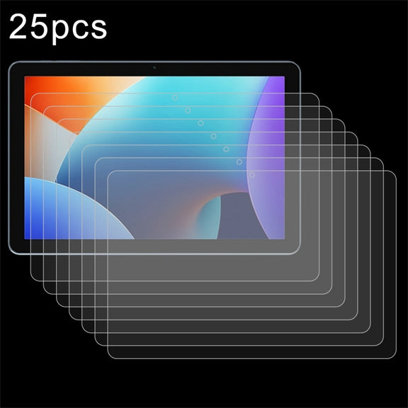 For Blackview Tab 30 WiFi 25pcs 9H 0.3mm Explosion-proof Tempered Glass Film