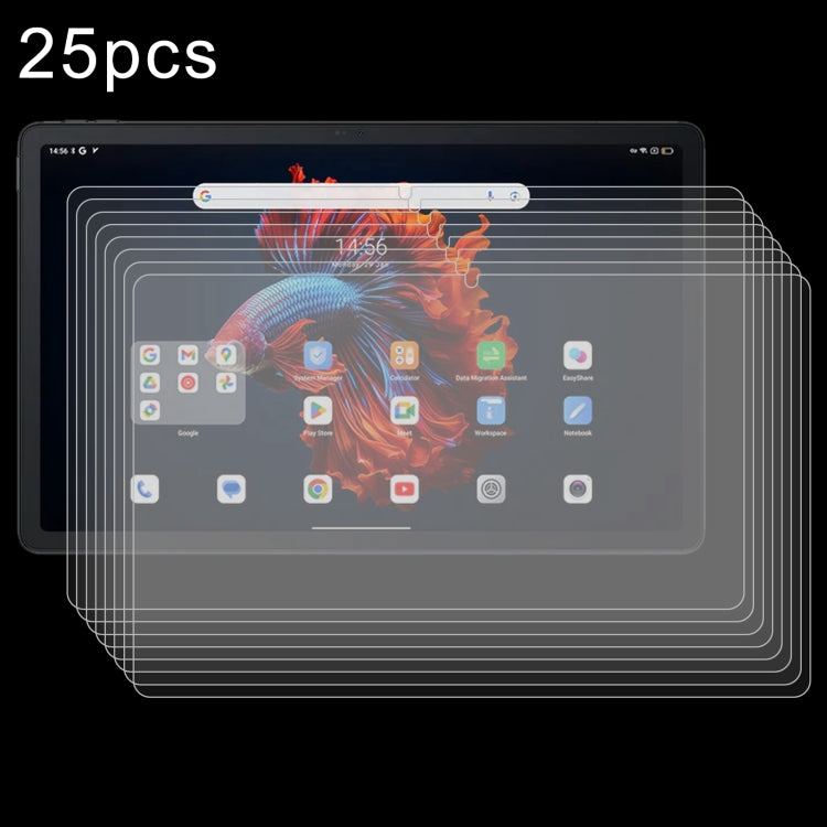 For Blackview Mega 1 11.5 25pcs 9H 0.3mm Explosion-proof Tempered Glass Film