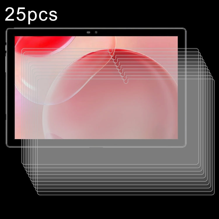 For Blackview Tab 9 WiFi 10.1 25pcs 9H 0.3mm Explosion-proof Tempered Glass Film
