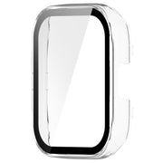 For Redmi Watch 3 Lite / Redmi Watch 3 Active PC + Tempered Film Integrated Watch Protective Case(Transparent)