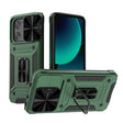For Xiaomi Redmi K60 Ultra Camshield Robot TPU Hybrid PC Phone Case(Green) - Redmi K60 Ultra Cases by PMC TechLife | Online Shopping South Africa | PMC TechLife | Buy Now Pay Later Mobicred