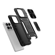 For Xiaomi Redmi K70E 5G Camshield Robot TPU Hybrid PC Phone Case(Black)