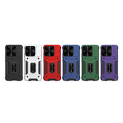 For Xiaomi Redmi K70E 5G Camshield Robot TPU Hybrid PC Phone Case(Black)