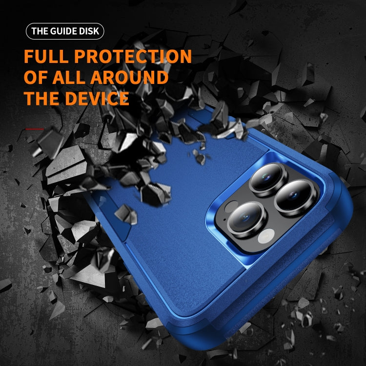 For iPhone 16 Pro Max Commuter Shockproof TPU + PC Phone Case(Royal Blue)