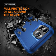 For iPhone 16 Pro Max Commuter Shockproof TPU + PC Phone Case(Royal Blue)