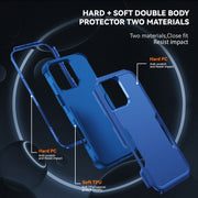 For iPhone 16 Pro Max Commuter Shockproof TPU + PC Phone Case(Royal Blue)