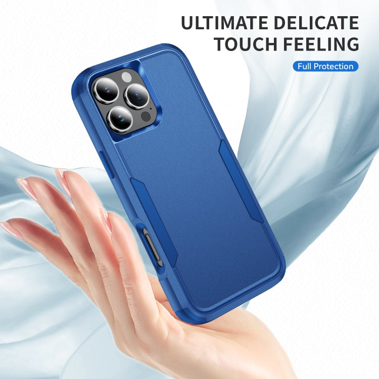 For iPhone 16 Pro Max Commuter Shockproof TPU + PC Phone Case(Royal Blue)