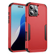 For iPhone 16 Pro Commuter Shockproof TPU + PC Phone Case(Red+Black) - iPhone 16 Pro Cases by PMC TechLife | Online Shopping South Africa | PMC TechLife | Buy Now Pay Later Mobicred
