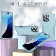 For iPhone 16 Pro Commuter Shockproof TPU + PC Phone Case(Grey Green)