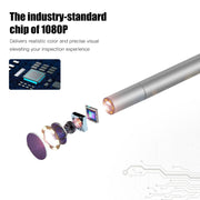 P40 3.9mm Red HD Water-resistant Portable Integrated Hand-held Vertical Screen Industry Endoscope, Length:5m(Hardwire)