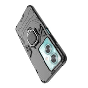 For OPPO A79 5G PC + TPU Shockproof Protective Phone Case with Magnetic Ring Holder(Black)