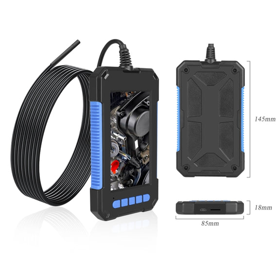 P40 5.5mm HD Blue Water-resistant Portable Integrated Hand-held Vertical Screen Industry Endoscope, Length:2m(Hardwire)