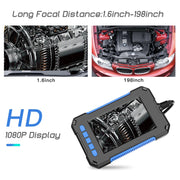 P40 5.5mm HD Blue Water-resistant Portable Integrated Hand-held Vertical Screen Industry Endoscope, Length:2m(Hardwire)