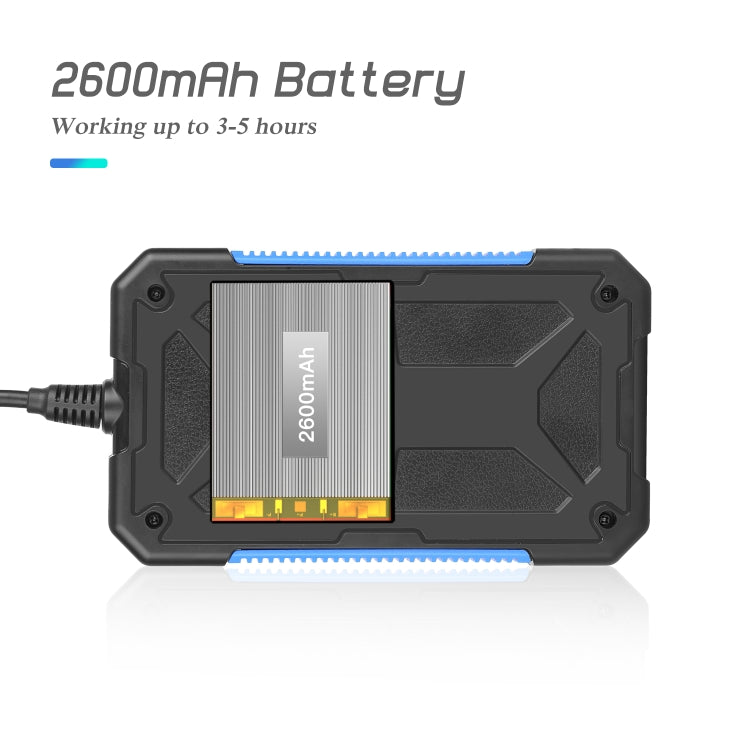 P40 5.5mm HD Blue Water-resistant Portable Integrated Hand-held Vertical Screen Industry Endoscope, Length:2m(Hardwire)