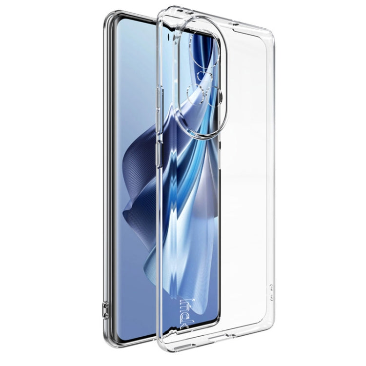 For OPPO Reno10 5G Global IMAK UX-5 Series Transparent TPU Phone Case(Transparent)
