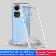 For OPPO Reno10 5G Global IMAK UX-5 Series Transparent TPU Phone Case(Transparent)