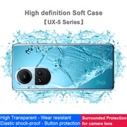 For OPPO Reno10 5G Global IMAK UX-5 Series Transparent TPU Phone Case(Transparent)