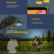 Ulefone Armor X12 Pro, 4GB+64GB, IP68/IP69K Rugged Phone, 5.45 inch Android 13 MediaTek Helio G36 Octa Core, Network: 4G, NFC(All Black)