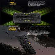 Ulefone Armor X12 Pro, 4GB+64GB, IP68/IP69K Rugged Phone, 5.45 inch Android 13 MediaTek Helio G36 Octa Core, Network: 4G, NFC(All Black)