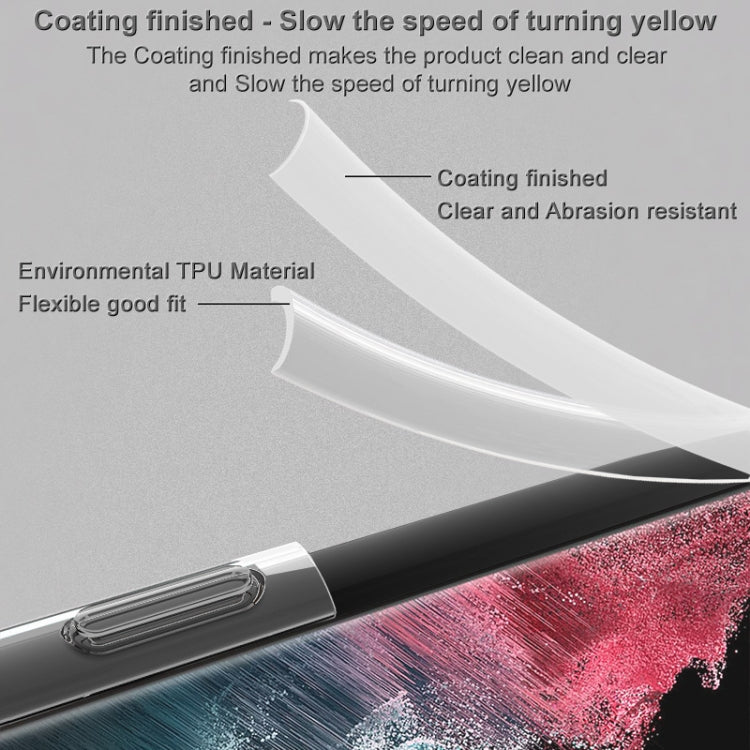 For Nothing Phone 2 imak UX-10 Series Transparent Shockproof TPU Phone Case(Transparent)