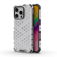For iPhone 16 Pro Honeycomb Shockproof Phone Case(White) - iPhone 16 Pro Cases by PMC TechLife | Online Shopping South Africa | PMC TechLife | Buy Now Pay Later Mobicred