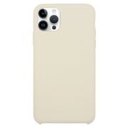 For iPhone 16 Pro Solid Silicone Phone Case(Beige)