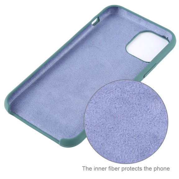For iPhone 16 Pro Solid Silicone Phone Case(Red)