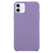 For iPhone 16 Solid Silicone Phone Case(Purple)